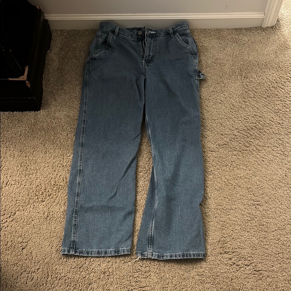 Aeropostale Blue Straight Leg Jeans
